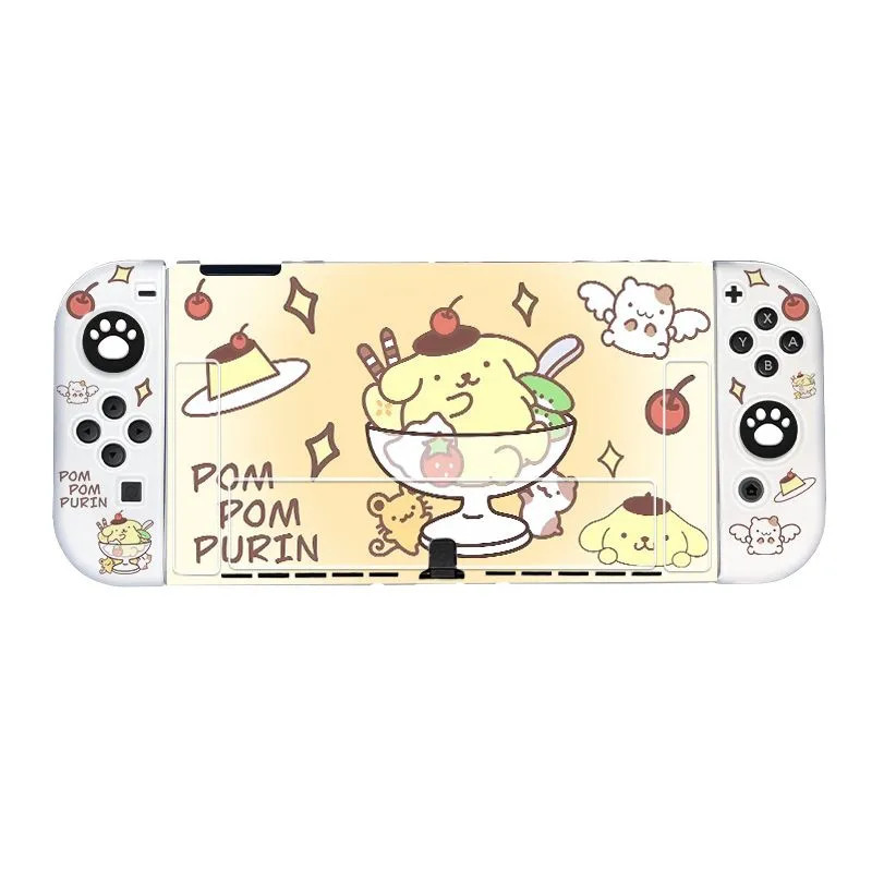 Vỏ bảo vệ giai điệu dễ thương cho Switch 2 Vỏ bọc mỏng Vỏ bảo vệ cứng chống trầy xước Tương thích với Switch Oled