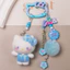 HK1 Sanrio HELLO KITTY Móc Khóa Túi Mặt Dây Chuyền Điện Thoại Di Động Dây Xích Hoạt Hình Phụ Kiện Anime Ngoại Vi KH1