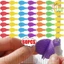 Nhãn Nylon tự dính - Tab cáp bong bóng phát biểu - Móc & Thẻ vòng có thể ghi được - Bút đánh dấu dây buộc thiết bị - Nhãn nhận dạng cây đầy màu sắc / Giao hàng miễn phí