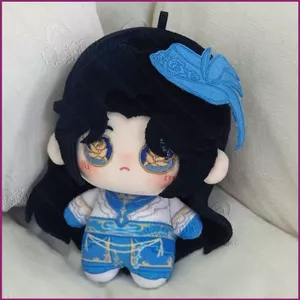 YT4 Nhận Dạng V Qi Shiyi Antiquarian Plushie Trò Chơi Dễ Thương Merch Sang Trọng Cotton Túi Búp Bê Quyến Rũ Móc Khóa