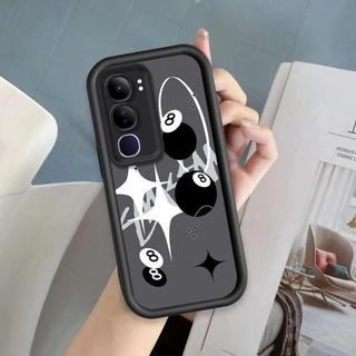 Ốp Lưng Cho VIVO Y19S Pro Y29 4G Hoạt Hình Silicon Mềm Ốp lưng TPU Xúc Viền Bi-a Mắt Thiên Thần Chống Sốc Ốp Lưng