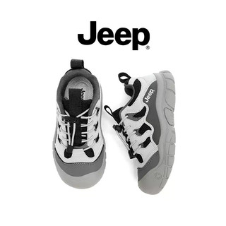 JEEP Giày Chạy Bộ Ngoài Trời Trẻ Em Thu Đông Chống Trơn Trượt Đế Mềm Bé Trai Bé Gái Chống Mài Mòn Giày Thường Ngày