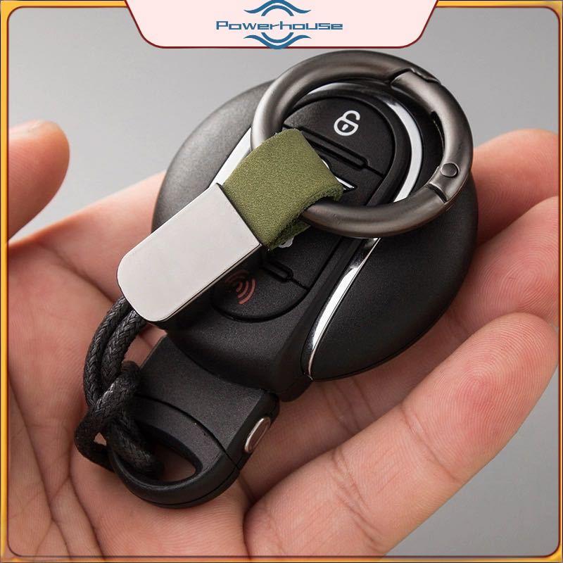 POWER Móc chìa khóa chính hãng dây cotton, kim loại, dành cho nam nữ xe ô tô, tặng hợp thời trang