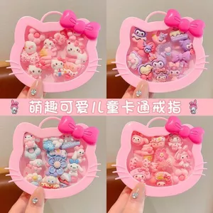 Những Điều Tốt Đề Nghị Trẻ Em Dễ Thương Kuromi Nhẫn Phụ Kiện Tay Bé Gái Quà Tặng Sinh Nhật Hoạt Hình Giá Trị Cao Phụ Kiện Nhẫn Kẹp Tóc Phụ Kiện Tóc
