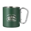 SUIT Cốc Cà Phê Kim Loại Di Động Cốc Cắm Trại Nhỏ Gọn Drinkware Cốc Du Lịch Có Tay Cầm Cho Du Lịch Ngoài Trời Cắm Trại Nhà Bền Đẹp