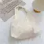 PNPIA- Túi Tote Organza thêu thời trang Châu Âu Handmade Ren Túi xách Ví tinh tế cho phụ kiện phù dâu