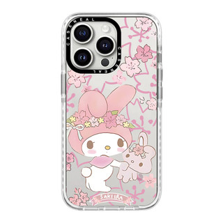 Ốp Điện Thoại Trong Suốt Gương Gấu Nhỏ Giai Điệu Thích Hợp Cho iPhone 17ProMax 17pro 17 air 16promax 16 15promax 15 14promax 13 13promax Ốp Lưng Cứng Chống Rơi Thời Trang