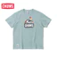 Áo thun ngắn tay đơn giản mùa hè CHUMMS 100% Cotton cao cấp in hình cắm trại cho nam và nữ0515