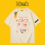 Áo thun 100% cotton cao cấp tay ngắn dáng rộng phong cách Hàn Quốc BKMK Color Line in hình cổ tròn thoải mái
