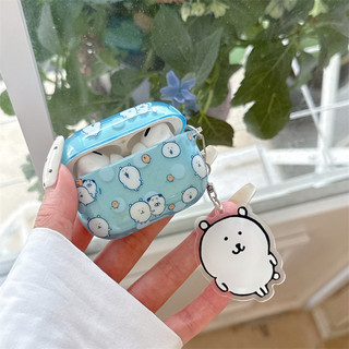 Gấu tự nhại cho Airpods4 AirPods 1 / 2 3 Pro Pro Pro2 pro3 Bộ tai nghe Bluetooth không dây Vỏ bảo vệ tai nghe AirPods Pro i3 i4 pro3