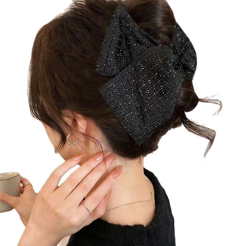 Ánh Sáng Sang Trọng Cao Cấp Zircon Tam Giác Lấy Kẹp Nữ 2026 Phong Cách Mới Đầu Lưng Kẹp Tóc
