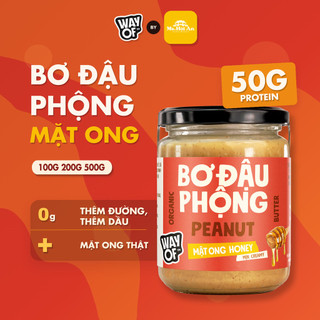 Bơ Đậu Phộng Mật Ong WayOf - Mật Ong Thật Ngọt Tự Nhiên - Eat Clean
