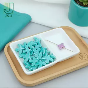 10 Chiếc Hạt Bồ Câu Bằng Gốm Hình Chim Hòa Bình DIY Mặt Dây Chuyền Phụ Kiện Cho Trang Sức Thủ Công Và Đồ Trang Trí