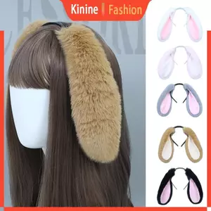 KIN Đáng Yêu Thỏ Tai Tóc Vòng Tóc Phù Hợp Với Cosplay Tóc Accs Cho Giáng Sinh