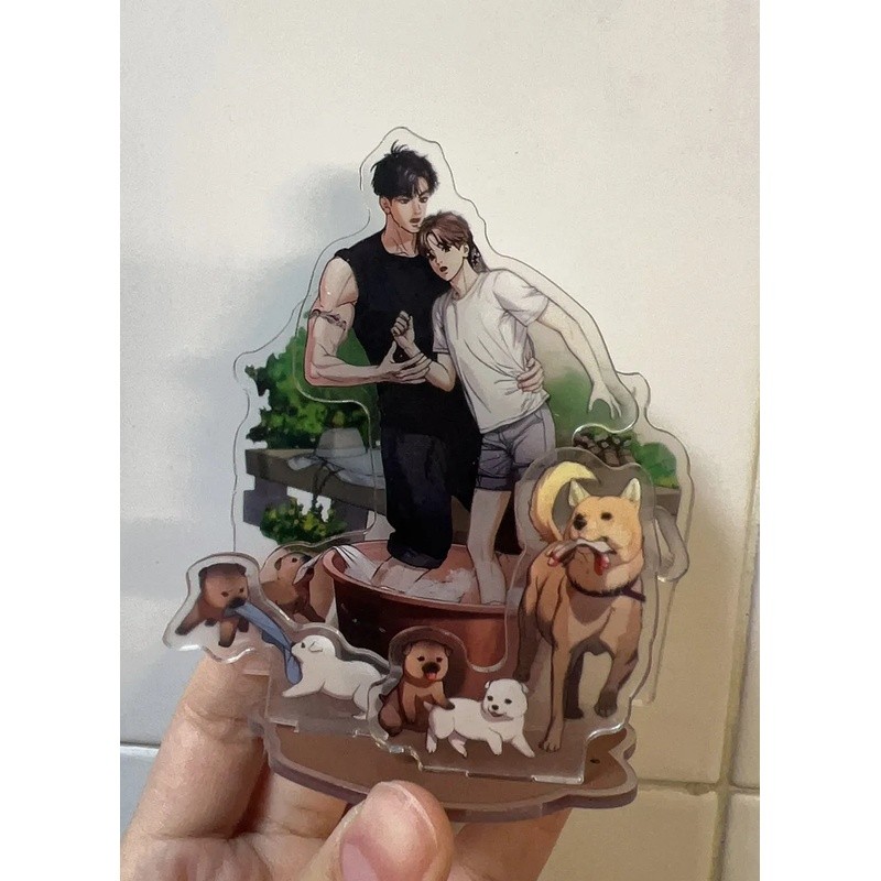 Jinx Hàn Quốc Webtoon Acrylic Stand 9cm – Hình Joo Jaekyung & Kim Dan, Trang Trí Bàn Làm Việc Dễ Thương, Quà Tặng Sưu Tập