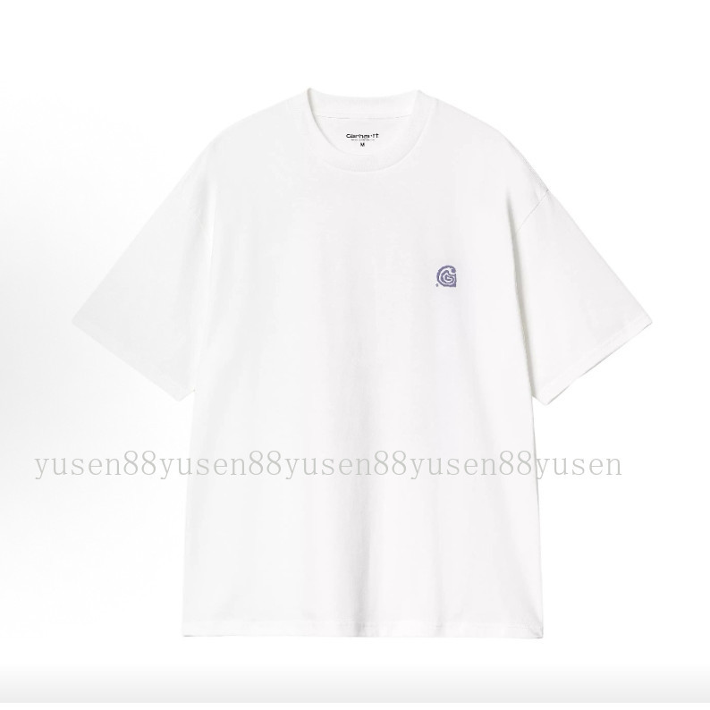 Áo Thun Unisex Chất Lượng Cao, Cổ Tròn, Tay Ngắn, Logo Lớn Phía Sau