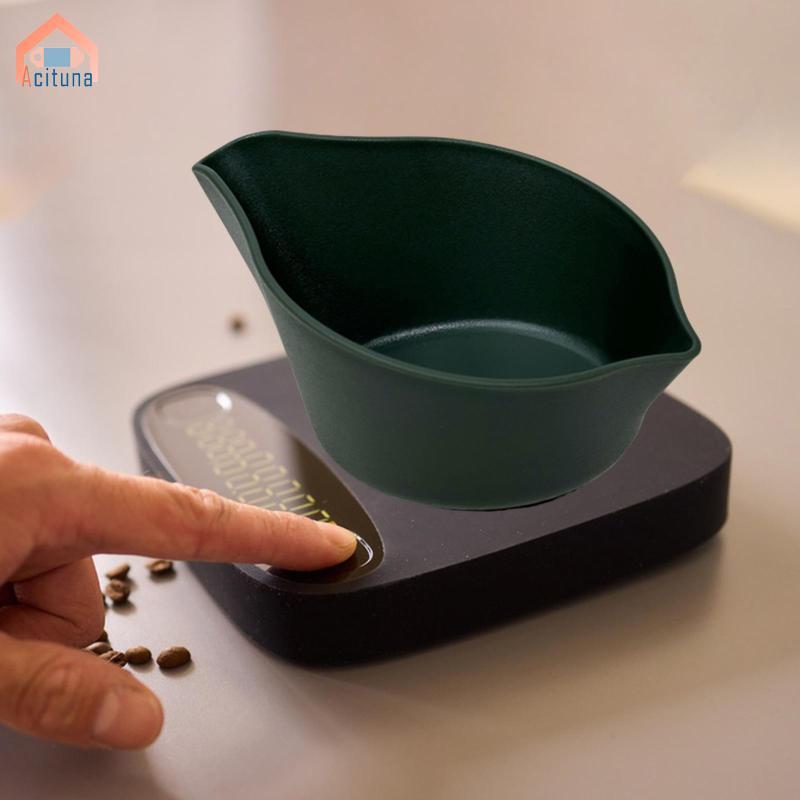 Bát cân cà phê Phụ kiện Espresso Nhẹ đa năng cho quán cà phê, gia đình, văn phòng Hộp đo dễ lau chùi