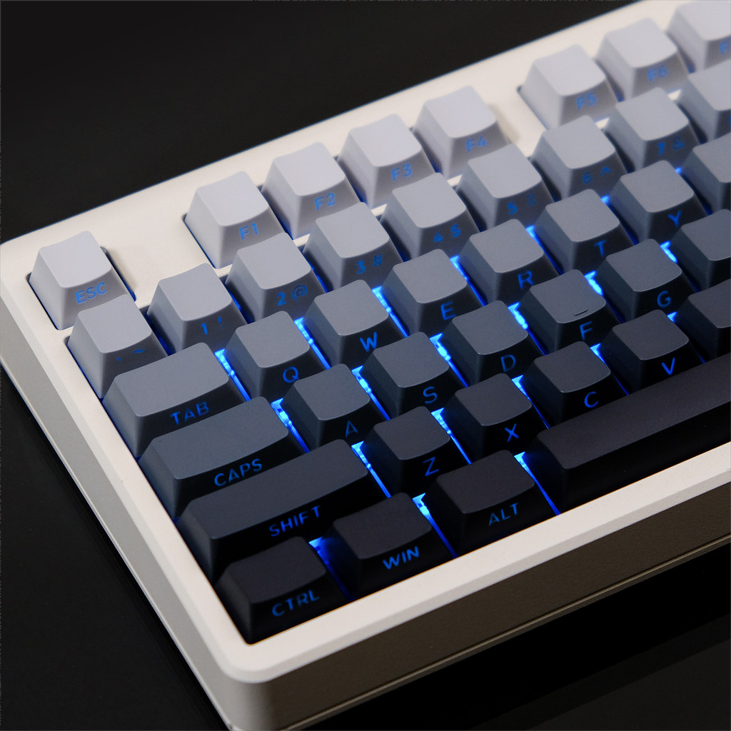 Polar Day Side Print RGB Backlit Keycap Double Shot PBT Keycaps OEM ...