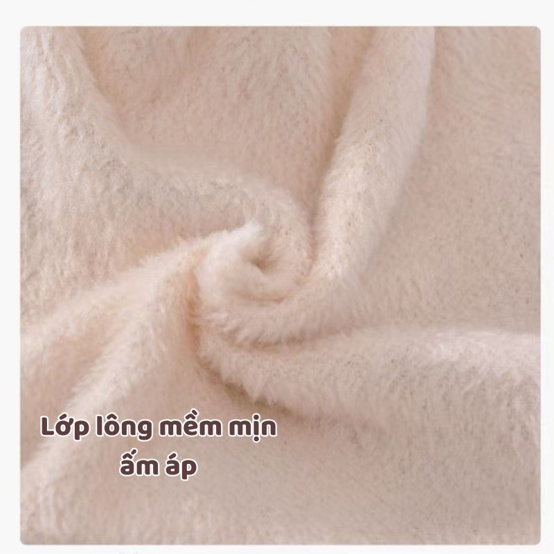 Mũ Len Trùm Đầu Cho Bé – Giữ Ấm Cổ, Chống Gió, Bảo Vệ Tai Mùa Đông DINO
