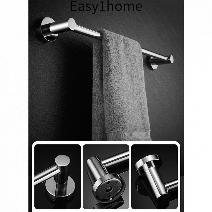 Kohler Phòng tắm cổ điển Kohler304Giá treo khăn bằng thép không gỉ, giá tắm không cần khoan cho phòng tắm40/50/60/70/80C