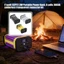 YOI Trong Suốt ABS PowerBank Dành Cho 6 Khe Cắm 18650 Pin 22 5W Cho Các Dự Án DIY Và Giải Pháp Sạc Di Động