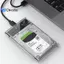 Ổ cứng gắn ngoài trong suốt 2,5or3.0 Inch Ổ cứng SSD Micro-b sang USB3.1 4TB Vỏ máy tính xách tay UASP SATA III Đẹp