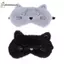 Cheenm Hoạt Hình Dễ Thương Mèo Mặt nạ Ngủ Phân Loại Mắt Băng Sang Trọng Bịt Mắt Bao Ngủ Cho Bé Gái Nữ Ngủ Đêm Động Vật Eyepatch VN