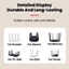 Bộ định tuyến khởi động lại tự động WiFi YRBWD, Công cụ đặt lại nguồn tự động 5V-24V 24H, Dây điều khiển khởi động lại DC ABS 5,5x2,1mm bền bỉ