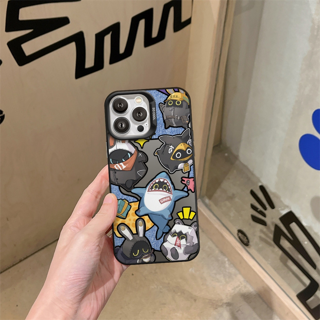 Ốp lưng chống sốc Zenless Zone Zero Bangboo thiết kế dễ thương độc đáo phong cách game Cấp iPhone 17/16/15/14/13/12/11Ma