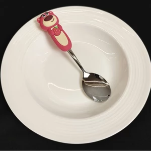 Disney Disney Gấu Berry Gấu 304 Thìa Inox Có Thể Là Giá Trị Bộ Đồ Ăn Trẻ Em Ăn Thìa Canh 26.5.13