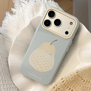 [Sheren] Vỏ Điện Thoại Quả Lê Thích Hợp Cho i17 16 15 14 13 12 11 pro max Vỏ Bảo Vệ Chống Sốc