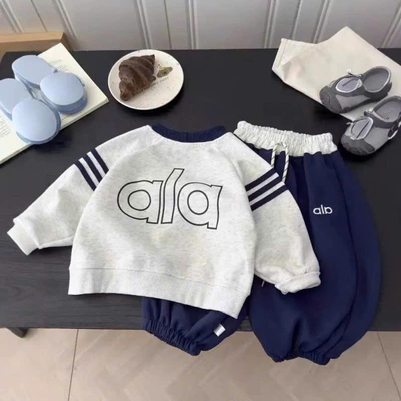 [BiBeo Kids] Bộ Quần Áo THU ĐÔNG BỘ NỈ ALA cho bé trai ,Bộ quần áo dài tay cho bé