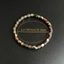 Unisex Tiger Eye Stone Wealth Bracelet - Handmade Đá Tự Nhiên Tròn Đính Hạt - Kim Loại Nhiều Màu Accents - Wealth Attraction Unisex Gifting