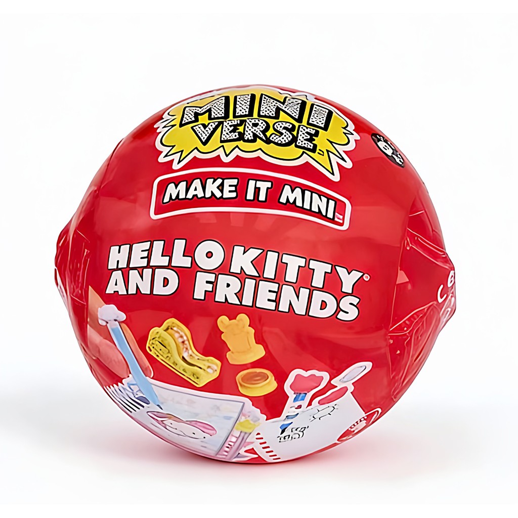 1 Ball MGA 's Miniverse Make It Mini Food Sanrio Hello Kitty Series 3 Mini Sưu Tập