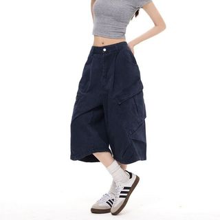 Quần cắt áo bảo hộ lao động nhiều túi phong cách đường phố cổ điển dành cho nam và nữ