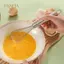 PNPIA- Máy đánh trứng bằng thép không gỉ Hướng dẫn sử dụng Máy đánh trứng quay Dụng cụ nhà bếp để khuấy trứng Máy tạo bọt sữa Thích hợp để nướng bánh ks