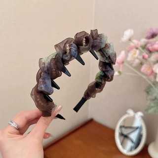 Băng Đô Đính Hạt Mờ Cao Cấp Nữ 2026 Phong Cách Mới Hàng Ngày Phù Hợp Với Tóc Gãy Tidy-up Băng Đô