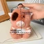 GUSTAVA Pig Thú Nhồi Bông Móc Khóa Sang Trọng, Họa Tiết Lợn Hỗ Trợ Cảm Xúc Đồ Chơi Sang Trọng, Mềm Mại Dễ Thương Thú Nhồi Bông Sang Trọng Móc Khóa
