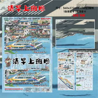 Chim Sẻ Lúa Mì Series 3.0 Cảnh Quan Dán Tranh Quan Điểm Phố Đồ Chơi DIY Ba Chiều Cảnh Dán Tranh Cảnh Chim Sẻ Thực Tế