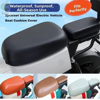 ROLY 3 Cái / bộ Vỏ Đệm Ghế, Vỏ Chống Nắng Cách Nhiệt, Chất Lượng Cao Đa Năng Chống Thấm Nước Bảo Vệ Lưng Xe Điện Phụ Kiện Xe Đạp