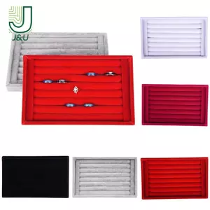 Bông tai nhung Nhẫn Bông tai Trang sức trưng bày Giá đỡ Ra Khay tổ chức