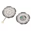 JCSYFAC SL25 / SL28 / SL68 Thay thế chuyển động đồng hồ thạch anh 3 tay song ngữ Lịch kép Phụ kiện sửa chữa đồng hồ cho thợ đồng hồ Mới