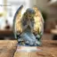 Tượng thiên thần cầu nguyện rạng rỡ BeautifulHomeA - Trang trí máy tính để bàn êm dịu và ấm áp, Món quà hoàn hảo cho trang trí nhà, văn phòng hoặc quán cà phê của bạn VN