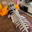 Phụ kiện trang phục bộ xương khủng long Halloween, chủ đề biểu diễn sân khấu, lễ hội