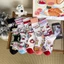 Tất thủy thủ đoàn nhân vật hoạt hình dễ thương, Tất Cotton mềm đến mắt cá chân Kawaii, Tất thông thường hàng ngày cho bé gái và nữ