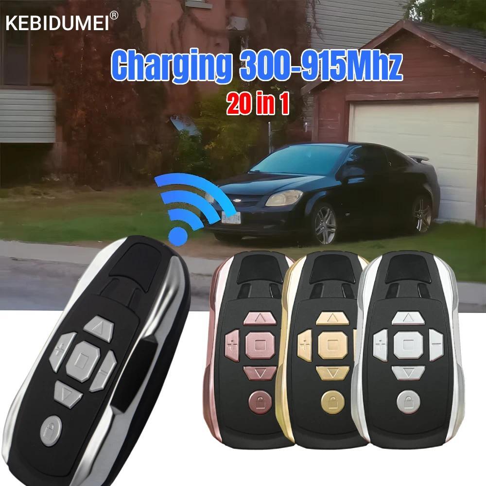 [Sẵn sàng] Điều khiển từ xa đa tần số 300-915MHZ Bộ sao chép chìa khóa cửa nhà để xe có thể sạc lại Sao chép Bộ điều khiển đa năng 433MHZ