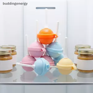 {BUDDI} Khuôn Popsicle bằng silicon dành cho trẻ em Mùa hè Đồ chơi sáng tạo Khay ngậm không dính Dễ dàng tháo rời {buddingenergy}
