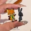 Hoạt Hình Dễ Thương Cáo Nick Judy Thỏ Hình Động Vật Kim Loại Huy Hiệu Vui Nhộn Động Vật Thành Phố Thổ Cẩm Phụ Kiện 3KY7