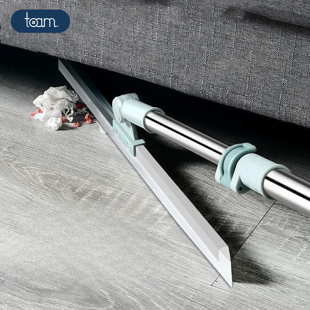 Chổi Gạt Nước Sàn Nhà Tắm HomeMate, Cây Gạt Nước Silicon Kèm Cán Inox Co Giãn Lau Sàn Nhà Vệ Sinh