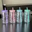 Maybest Kawaii Chai Nước Thẩm Mỹ Tumbler Cho Ice Coffee Juice Tea Cốc Nhựa Nơ Dễ Thương Có Nắp Ống Hút Chai Uống Di Động {VN}
